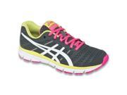 Asics 2014 15 Women s Gel Zaraca 2 Running Shoe T3A9N Dark Charcoal White Neon Pink 11.5