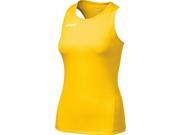 Asics 2015 Women s Circuit 7 Running Singlet BT1114 Gold XS