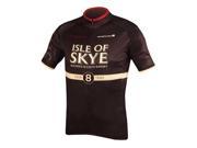 Endura 2016 Men s Isle of Skye Whisky Short Sleeve Cycling Jersey E3073 Black M