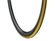 Vredestein Fiammante DuoComp Folding Clincher Road Bicycle Tire BLACK YELLOW 700 X 23