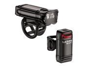 Lezyne KTV Drive Pro Bicycle Headlight Tail Light Set Black