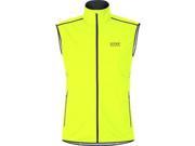 Gore Bike Wear 2014 Womens Mythos Windstopper Soft Shell Running Vest VWMYTL Neon Yellow M