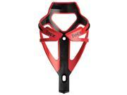 Tacx Deva Bicycle Water Bottle Cage Black Red