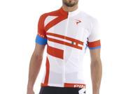 Pinarello 2016 Men s Bandiera Classic Short Sleeve Cycling Jersey PI S5 SSJY BAND BANDIERA White Red L