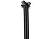 Evo 2 Bolt Alloy Bicycle Seatpost w Clamp 400mm Black 25.4 x 400