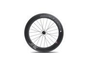 Profile Design 78 TwentyFour Full Carbon Tubular Road Bicycle Wheel Rear UD carbon finish with colored decals Rear