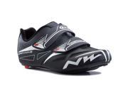 Northwave Men s Jet Evo Road Cycling Shoe 80151010 10 Black 40