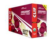 Clif Bar Organic Energy Food Fruit Flavors Box of 6 Banana Beet with Ginger