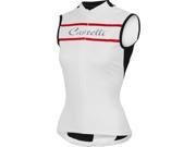 Castelli 2015 Women s Promessa Sleeveless Cycling Jersey A15053 White XL