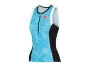 Castelli 2015 Women s Free Donna Triathlon Singlet T13073 pastel blue XL