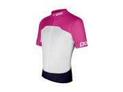 POC 2017 Men s Raceday Climber Short Sleeve Cycling Jersey 55000 Fluorescent Pink Hydrogen White S