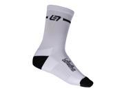 Bellwether 2017 Optime Cycling Socks 95206 White Black L XL