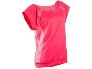 Sugoi 2015 Women s Verve Short Sleeve Run Top 50221F Bright Rose L