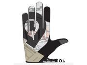 SixSixOne 2015 Men s Evo II Full Finger Mountain Cycling Gloves 6981 White XXL 12