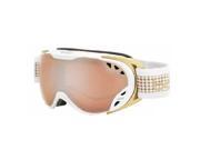 Bolle 2015 Women s Duchess Ski Goggles Vermillon Gun Lens White and Gold Vermillon Gun