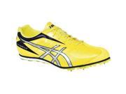 Asics 2014 Men s Hyper LD 5 Track and Field Shoe G404Y.0493 Flash Yellow Silver Navy 10