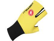 Castelli 2017 Men s Aero Speed Cycling Gloves K14028 Yellow flou Black M
