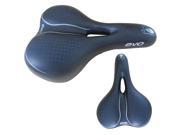 EVO MegaSoft Gel Comfort Anatomic Relief Zone Bicycle Saddle Black