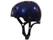 Triple Eight Glossy Multi Impact Skate Hardhat with Standard Liner Blue XS