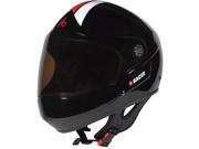Triple Eight T8 Racer 2.0 Full Face Downhill Longboard Mountain Bicycle Helmet Black Gloss XS