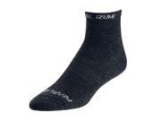 Pearl Izumi 2017 Elite Low Wool Cycling Running Socks 14151511 Black L