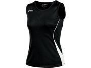 Asics 2015 16 Women s Baseline Volleyball Jersey BT2419 Black White M