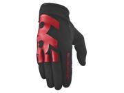 SixSixOne 2015 Youth Comp Full Finger Mountain Cycling Gloves 6987 Black Red Youth L 7