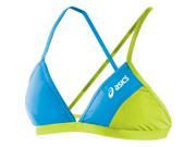 Asics 2015 16 Women s Kanani Beach Volleyball Bikini Top BV2152 Surf Chaos S