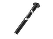 3T Ionic 0 Pro Road Bicycle Seatpost Circle Graphic Black White Circle Graphic 27.2 mm x 280 mm