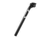 3T Ionic 25 LTD Road Bicycle Seatpost Circle Graphic UD Gloss Black Circle Graphic 27.2 mm 280 mm