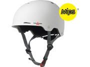 Triple Eight Gotham Dual Certified Bicycle Skate Helmet with MIPS White Matte L XL