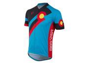 Pearl Izumi 2015 16 Men s Select LTD Short Sleeve Cycling Jersey 11121616 USA Pro Challenge 15 Blue S