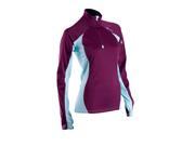 Sugoi 2016 Women s Firewall 180 Zip Thermal Run Top 69052F Boysenberry L