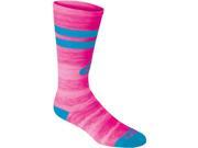 Asics 2016 Old School Blur Knee High Socks ZK2632 Pink Glo M