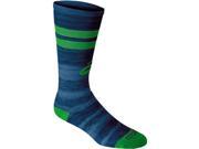 Asics 2016 Old School Blur Knee High Socks ZK2632 Navy L