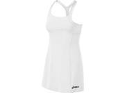 Asics 2016 Women s Rally Tennis Dress TE2523 White White XS