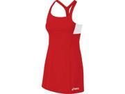 Asics 2016 Women s Rally Tennis Dress TE2523 Red White L