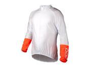 POC 2017 Men s AVIP Light Wind Cycling Jacket 53070 Hydrogen White Zink Orange S