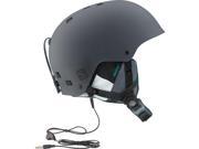 Salomon 2016 17 Brigade Audio Ski Helmet Grey Forest Green XXL
