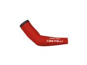 Castelli 2016 Nanoflex Cycling Arm Warmer P10536 Red L