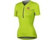 Castelli 2013 Women s Subito Short Sleeve Cycling Jersey A12058 Green XS