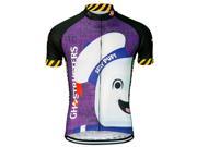 Brainstorm Gear Men s Ghostbusters Stay Puft Cycling Jersey GBMM M Purple Black Large