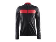 Craft 2015 16 Men s Siberian Cycling Jacket 1903665 BLACK BRIGHT RED L