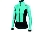 Castelli 2016 17 Women s Cromo Light Cycling Jacket B14555 pastel blue black S