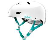 Bern 2015 Women s Brighton Thin Shell EPS Summer Bicycle Skate Helmet Satin White M L