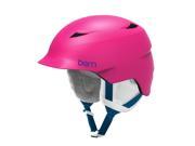 Bern 2016 17 Junior Girls Camina Winter Snow Helmet Satin Pink w White Liner S M