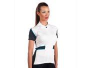 Hincapie 2013 Women s Jet Short sleeve Jersey R120W13 White Medium