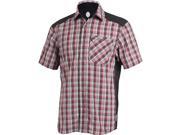 Club Ride 2016 Men s New West Short Sleeve Cycling Shirt MJNW2504 Molten Plaid S