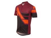 Pearl Izumi 2016 17 Men s MTB LTD Short Sleeve Cycling Jersey 19121501 Diagonal Tibetan Red S