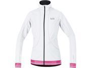 Gore Running Wear 2015 Women s Air 2.0 Windstopper Active Shell Lady Running Jacket JWAIRL white hot pink L